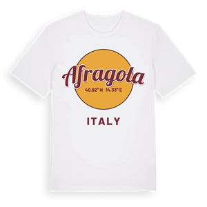 Afragola cirkel t-shirt – ekologisk bomull t-shirt från Pinshirt
