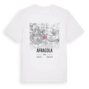 Afragola karta t-shirt – ekologisk bomull t-shirt från Pinshirt