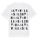 Altavilla Silentina ordlek t-shirt