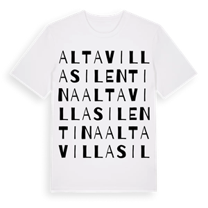 Altavilla Silentina ordlek t-shirt – ekologisk bomull t-shirt från Pinshirt