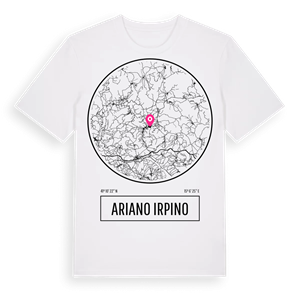 Ariano Irpino t-shirt – ekologisk bomull t-shirt från Pinshirt