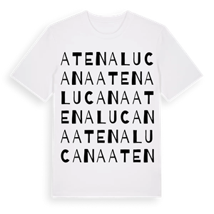 Atena Lucana ordlek t-shirt – ekologisk bomull t-shirt från Pinshirt