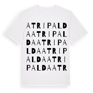 Atripalda ordlek t-shirt – ekologisk bomull t-shirt från Pinshirt