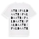 Atripalda ordlek t-shirt