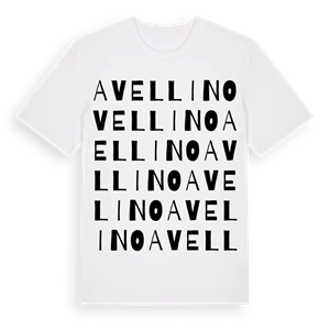 Avellino ordlek t-shirt – ekologisk bomull t-shirt från Pinshirt