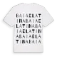 Baia e Latina ordlek t-shirt