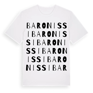 Baronissi ordlek t-shirt – ekologisk bomull t-shirt från Pinshirt
