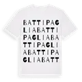 Battipaglia ordlek t-shirt