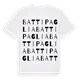 Battipaglia ordlek t-shirt