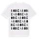 Bonea ordlek t-shirt