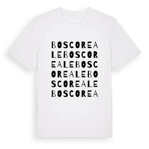 Boscoreale ordlek t-shirt – ekologisk bomull t-shirt från Pinshirt