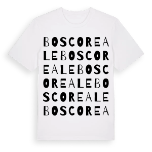 Boscoreale ordlek t-shirt – ekologisk bomull t-shirt från Pinshirt