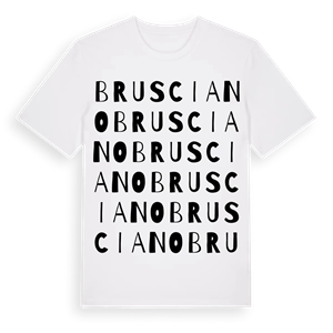 Brusciano ordlek t-shirt – ekologisk bomull t-shirt från Pinshirt