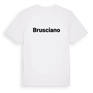 Brusciano fetstil t-shirt – ekologisk bomull t-shirt från Pinshirt