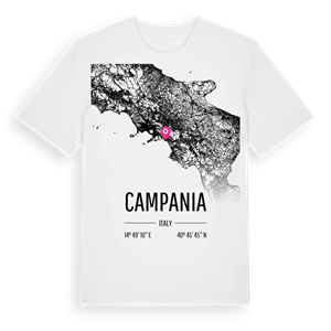 Campania karta t-shirt – ekologisk bomull t-shirt från Pinshirt