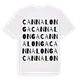 Cannalonga ordlek t-shirt