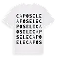 Caposele ordlek t-shirt