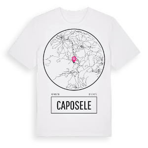 Caposele t-shirt – ekologisk bomull t-shirt från Pinshirt