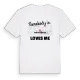 Någon i Casal di Principe älskar mig t-shirt