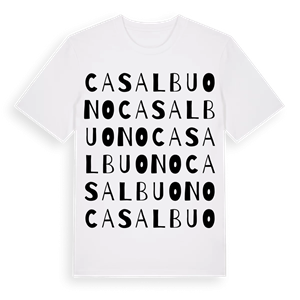 Casalbuono ordlek t-shirt – ekologisk bomull t-shirt från Pinshirt