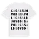 Casalnuovo di Napoli ordlek t-shirt