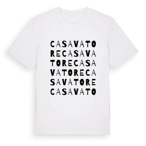 Casavatore ordlek t-shirt – ekologisk bomull t-shirt från Pinshirt