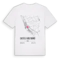 Castel Volturno karta t-shirt