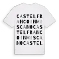 Castelfranco in Miscano ordlek t-shirt
