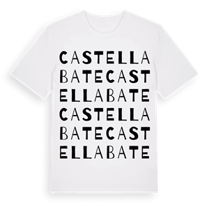 Castellabate ordlek t-shirt – ekologisk bomull t-shirt från Pinshirt