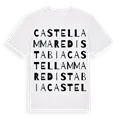 Castellammare di Stabia ordlek t-shirt