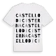 Castello di Cisterna ordlek t-shirt