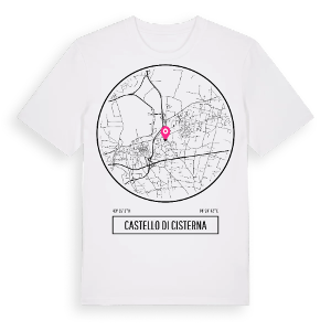 Castello di Cisterna t-shirt – ekologisk bomull t-shirt från Pinshirt