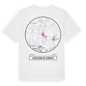 Castiglione del Genovesi t-shirt – ekologisk bomull t-shirt från Pinshirt
