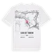 Cava de' Tirreni karta t-shirt