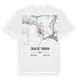 Cava de' Tirreni karta t-shirt