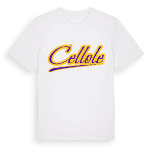 Cellole baseball t-shirt – ekologisk bomull t-shirt från Pinshirt