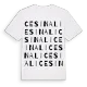 Cesinali ordlek t-shirt