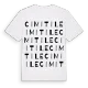 Cimitile ordlek t-shirt
