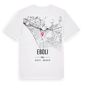 Eboli karta t-shirt – ekologisk bomull t-shirt från Pinshirt