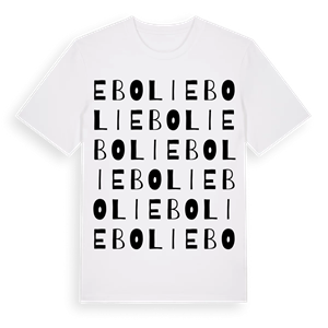 Eboli ordlek t-shirt – ekologisk bomull t-shirt från Pinshirt