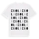 Eboli ordlek t-shirt