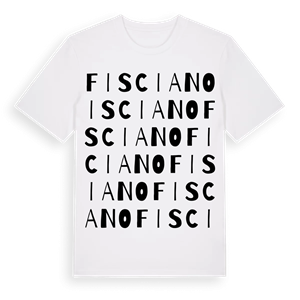 Fisciano ordlek t-shirt – ekologisk bomull t-shirt från Pinshirt