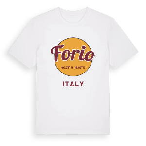 Forio cirkel t-shirt – ekologisk bomull t-shirt från Pinshirt