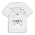 Francolise karta t-shirt
