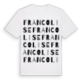 Francolise ordlek t-shirt