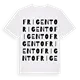 Frigento ordlek t-shirt