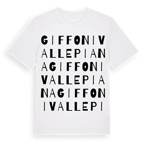 Giffoni Valle Piana ordlek t-shirt – ekologisk bomull t-shirt från Pinshirt