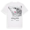 Giugliano in Campania karta t-shirt