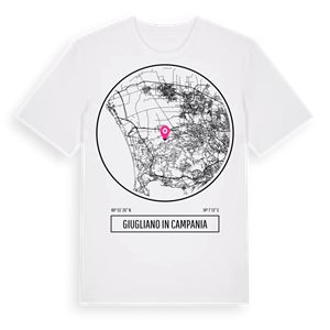 Giugliano in Campania t-shirt – ekologisk bomull t-shirt från Pinshirt