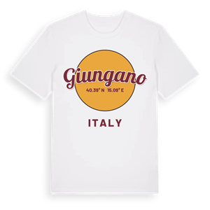 Giungano cirkel t-shirt – ekologisk bomull t-shirt från Pinshirt
